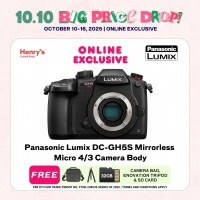 Panasonic Lumix DC-GH5S Mirrorless Micro 4/3 Camera Body