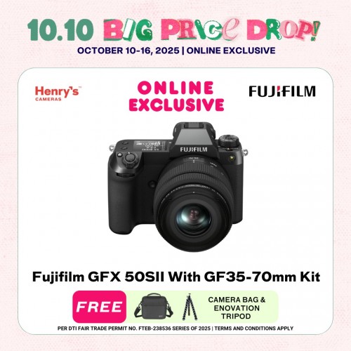 Fujifilm GFX 50SII With GF35-70mm Kit