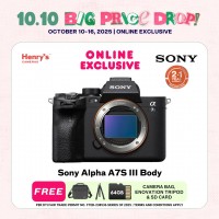 Sony Alpha A7S III Body (Sony Phils)