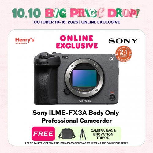 Sony ILME-FX3 Body Only Professional Camcorder