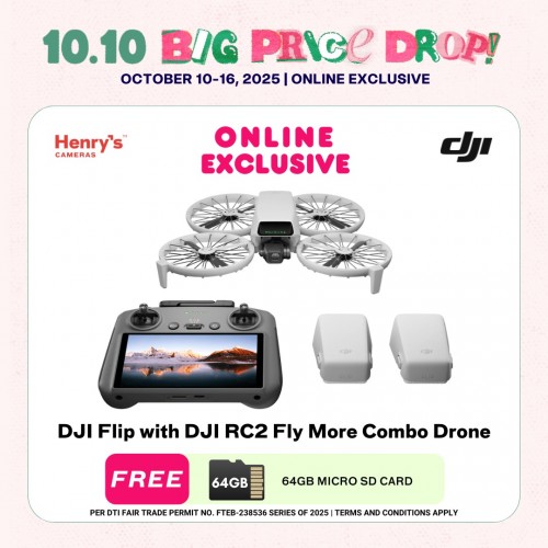 DJI Flip with DJI RC2 Fly More Combo Drone