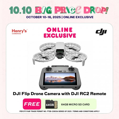 DJI Flip Drone Camera with DJI RC2 Remote