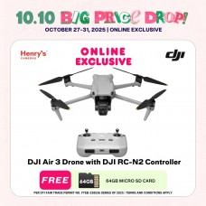 DJI Air 3 Drone with DJI RC-N2 Controller