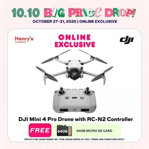 DJI Mini 4 Pro Drone with RC-N2 Controller