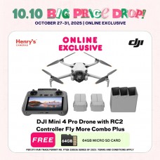 DJI Mini 4 Pro Drone with RC2 Controller Fly More Combo Plus