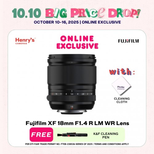 Fujifilm XF 18mm F1.4 R LM WR Lens
