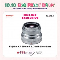 Fujifilm XF 35mm F2.0 WR Silver Lens