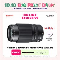 Fujifilm G 120mm F4 Macro R OIS WR Lens