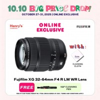 Fujifilm XG 32-64mm F4 R LM WR Lens