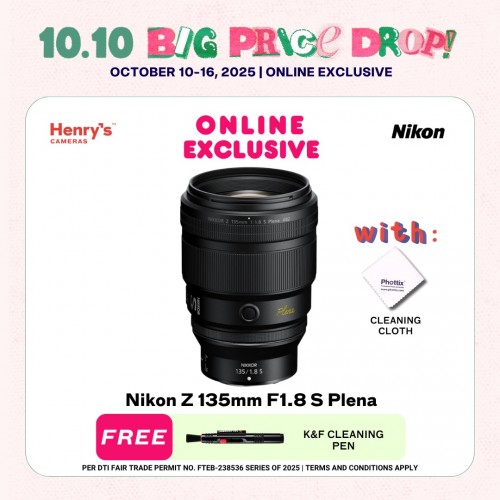 Nikon Z 135mm F1.8 S Plena