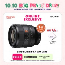Sony 50mm F1.4 GM Lens