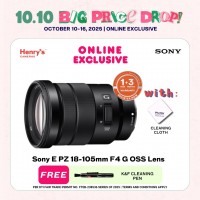 Sony E PZ 18-105mm F4 G OSS Lens