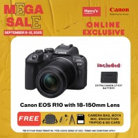 Canon EOS R10 Mirrorless Camera with 18-150mm Lens