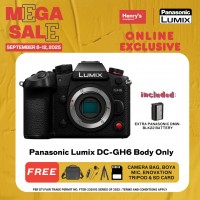 Panasonic Lumix DC-GH6 Body Mirrorless Camera