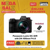 Panasonic Lumix DC-S1R with 24-105mm F4.0
