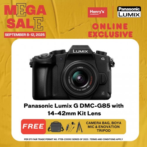 Panasonic Lumix G DMC-G85 with 14-42mm Kit Lens
