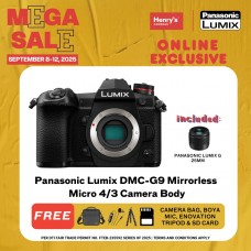 Panasonic Lumix DMC-G9 Mirrorless Micro 4/3 Camera Body