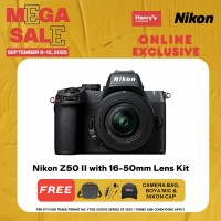 Nikon Z50 II with 16-50mm Lens Kit