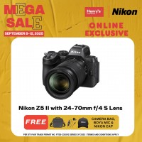 Nikon Z5 II with 24-70mm f/4 S Lens Mirrorless Camera