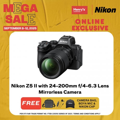 Nikon Z5 II with 24-200mm f/4-6.3 Lens Mirrorless Camera
