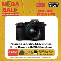 Panasonic Lumix DC-S5 Mirrorless Digital Camera with 20-60mm Lens