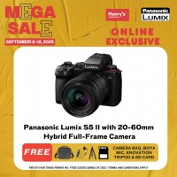 Panasonic Lumix S5 II with 20-60mm Hybrid Full-Frame Camera