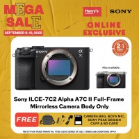 Sony ILCE-7C2 Alpha A7C II Full-Frame Mirrorless Camera Body Only