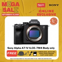 Sony Alpha A7 IV ILCE-7M4 Body only
