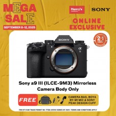 Sony a9 III (ILCE-9M3) Mirrorless Camera Body Only