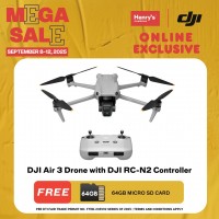 DJI Air 3 Drone with DJI RC-N2 Controller