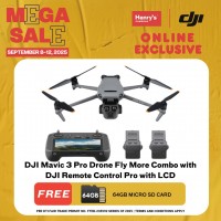 DJI Mavic 3 Pro Drone Fly More Combo with DJI Remote Control Pro with LCD
