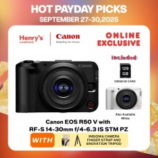 Canon EOS R50 V with RF-S 14-30mm f/4-6.3 IS STM PZ