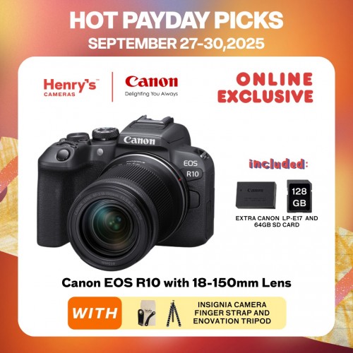 Canon EOS R10 Mirrorless Camera with 18-150mm Lens
