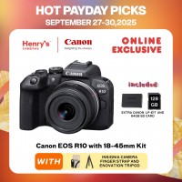Canon EOS R10 with 18-45mm Kit