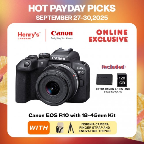 Canon EOS R10 with 18-45mm Kit
