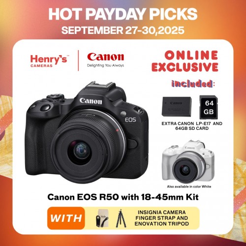 Canon EOS R50 with 18-45mm Kit