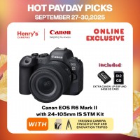 Canon EOS R6 Mark II with 24-105mm IS STM Kit