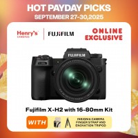 Fujifilm X-H2 with 16-80mm Kit