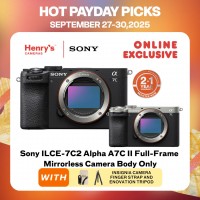 Sony ILCE-7C2 Alpha A7C II Full-Frame Mirrorless Camera Body Only