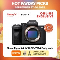 Sony Alpha A7 IV ILCE-7M4 Body only