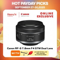 Canon RF-S 7.8mm F4 STM Dual Lens