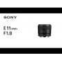 Sony E 11mm F1.8 Lens