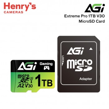 AGI 1TB Extreme Pro TF138 V30 MicroSD Card