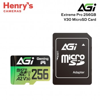 AGI 256GB Extreme Pro TF138 V30 MicroSD Card