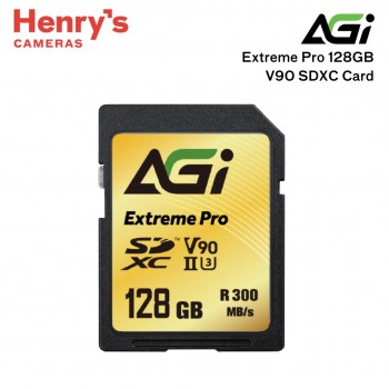 AGI 128GB Extreme Pro SE238 V90 SDXC Card