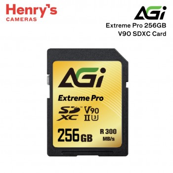 AGI 256GB Extreme Pro SE238 V90 SDXC Card