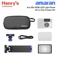 Amaran Ace 25c RGB LED Light Panel All-in-One Creator Kit