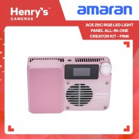 Amaran Ace 25c RGB LED Light Panel All-in-One Creator Kit - Pink
