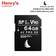 Angelbird 64GB AV Pro MK2 V90 UHS-II SDXC Memory Card