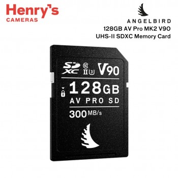 Angelbird 128GB AV Pro MK2 V90 UHS-II SDXC Memory Card Angelbird 128GB AV Pro MK2 V90 UHS-II SDXC Memory Card